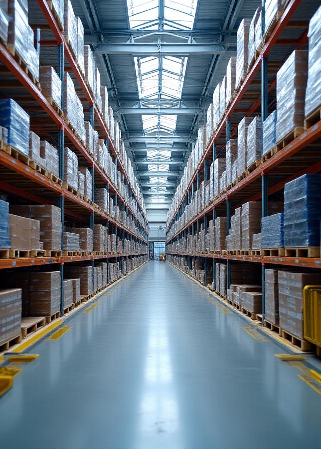 Organized warehouse freight management