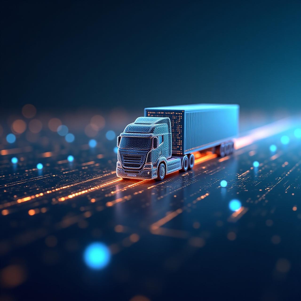 Global logistics network visualization
